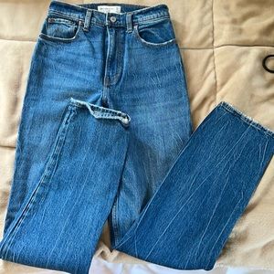 90s ultra high waisted Abercrombie jeans